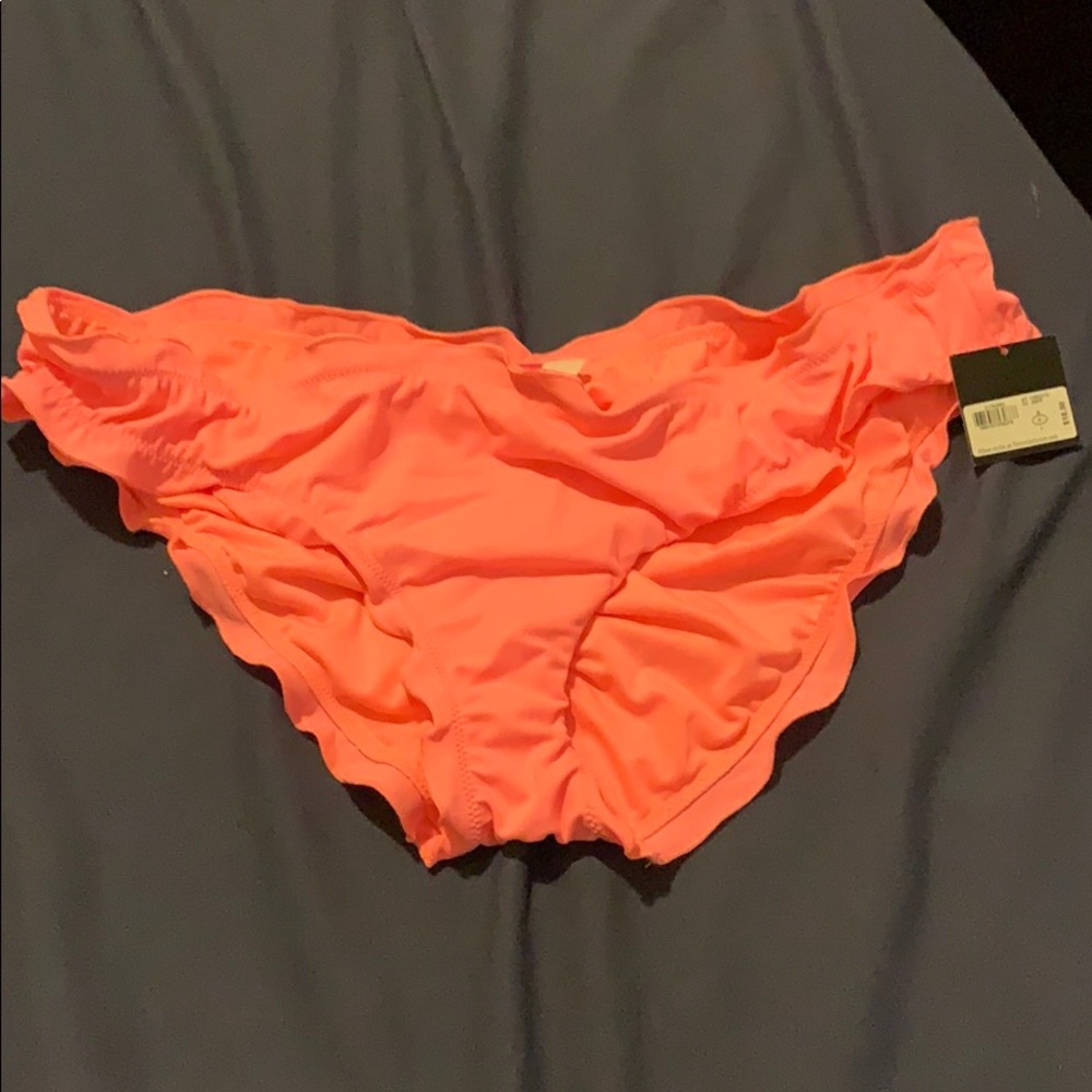 Peach bathing suit bottoms